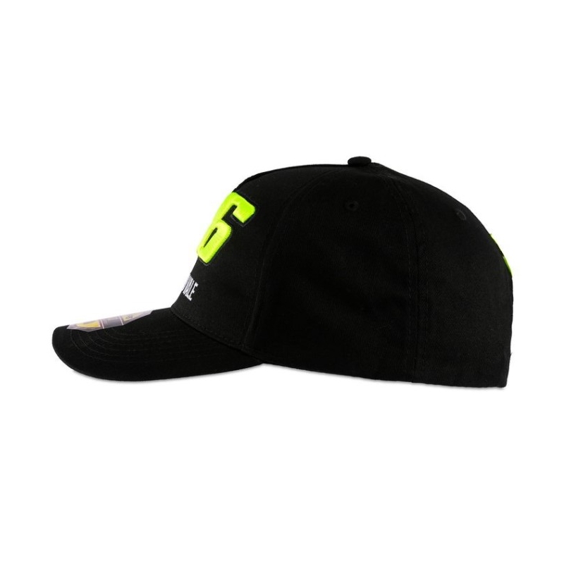VR46 Valentino Rossi kapa "Thank you Vale" crna