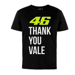 Dječja majica kratkih rukava VR46 Valentino Rossi &quot;Thank you Vale&quot; crna