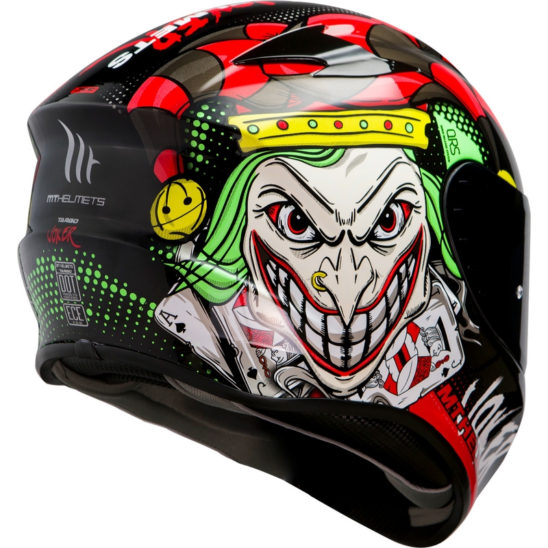Integralna motociklistička kaciga MT Targo Joker crna