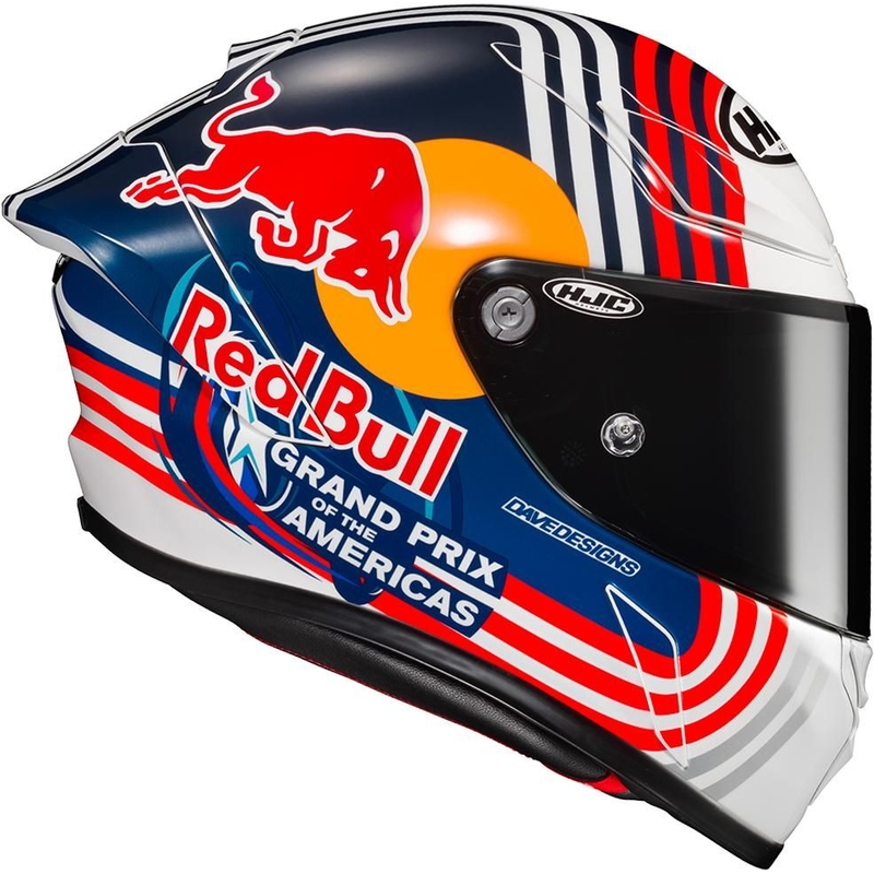 HJC RPHA 1 Redbull Austin GP MC21 crveno-plavo-bijela integralna motociklistička kaciga rasprodaja