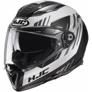 Integralna moto kaciga HJC F70 Carbon Kesta MC5 crno-siva
