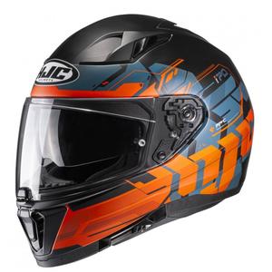 Motociklističke kacige HJC I70 Alligon MC7SF narančasto-plavo-crna za cijelo lice rasprodaja
