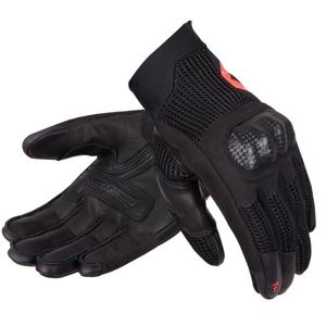 Motociklističke rukavice Rebelhorn Gap III crno-fluo crvene