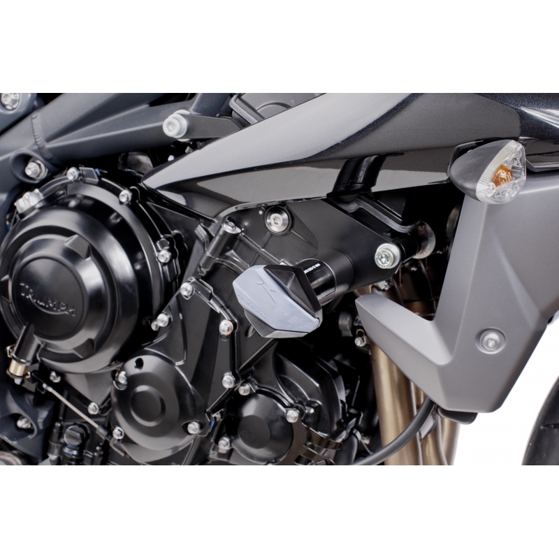 Štitnici od sudara Puig R12 - Triumph Street Triple, R crni