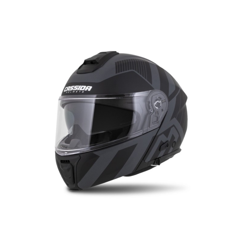 Motociklistička kaciga na preklop Cassida Modulo 2.0 Profile Vision sivo-crna