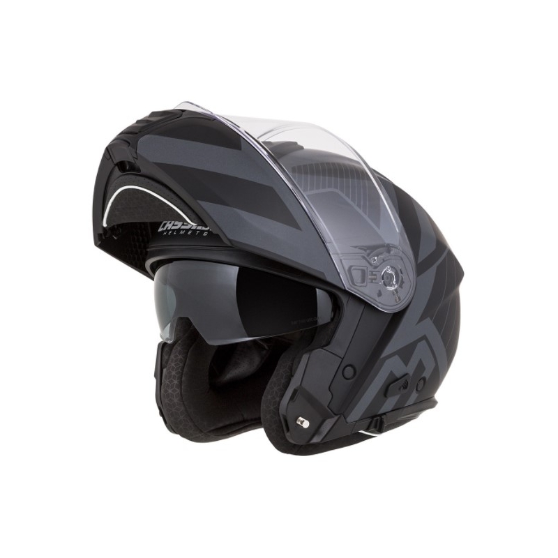 Motociklistička kaciga na preklop Cassida Modulo 2.0 Profile Vision sivo-crna