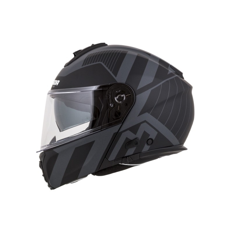 Motociklistička kaciga na preklop Cassida Modulo 2.0 Profile Vision sivo-crna