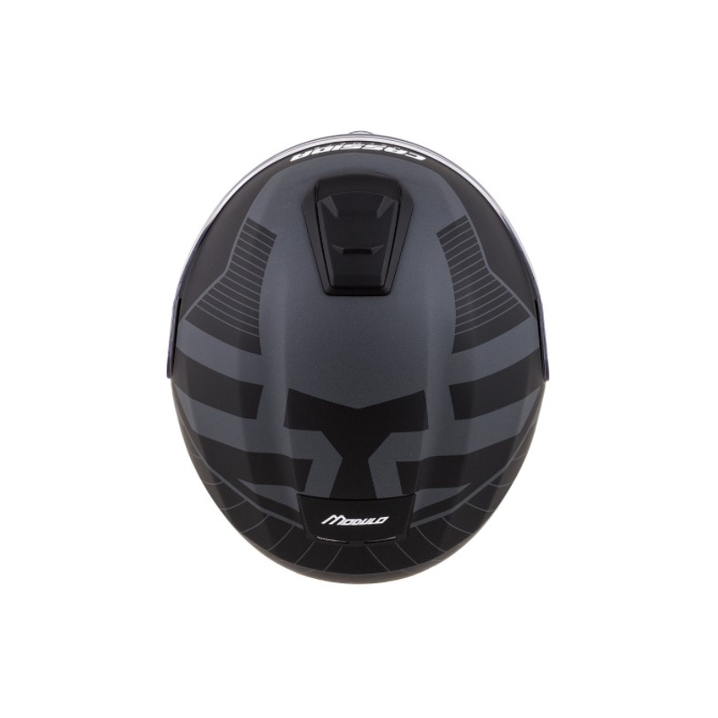 Motociklistička kaciga na preklop Cassida Modulo 2.0 Profile Vision sivo-crna