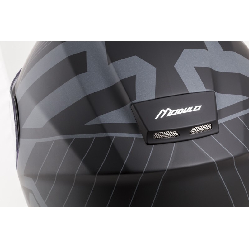 Motociklistička kaciga na preklop Cassida Modulo 2.0 Profile Vision sivo-crna