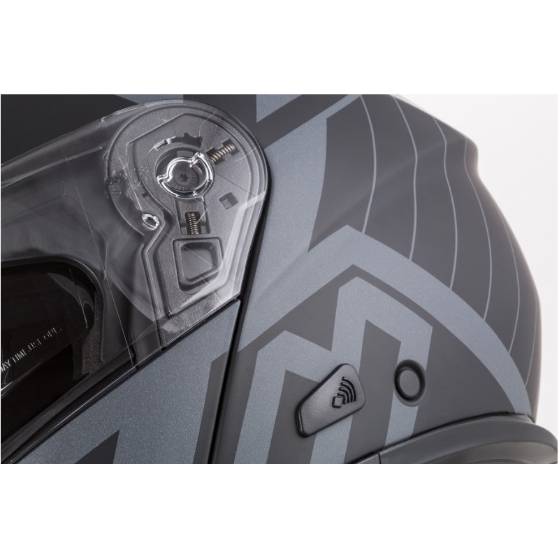 Motociklistička kaciga na preklop Cassida Modulo 2.0 Profile Vision sivo-crna