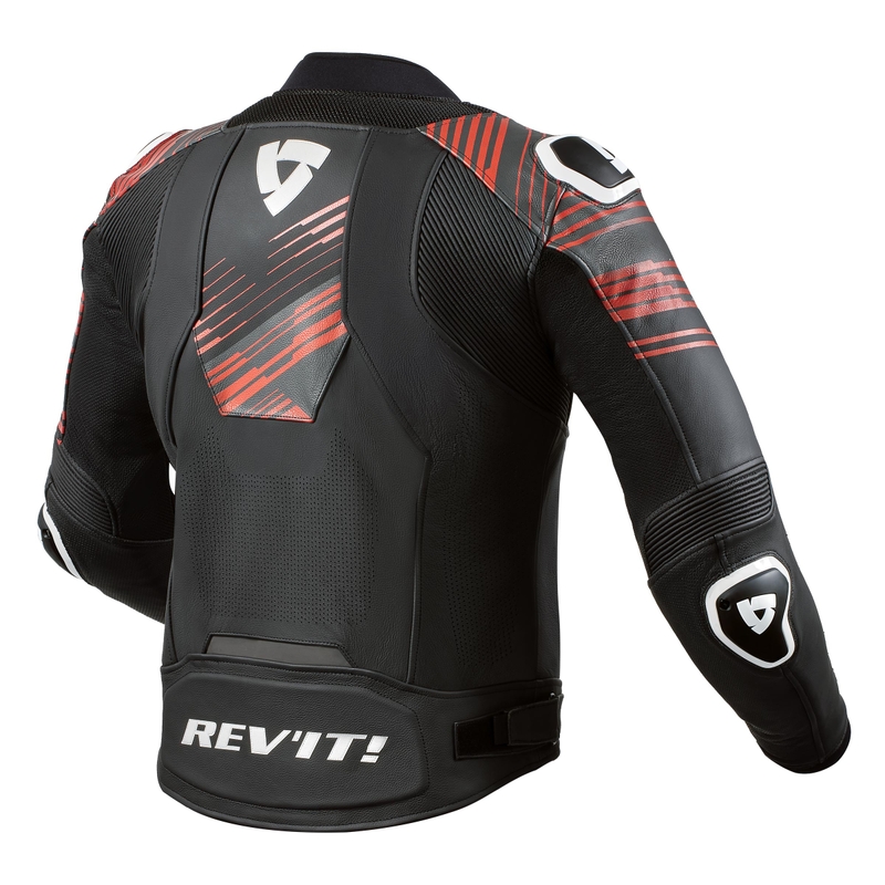 Revit Apex motoristička jakna crna-fluo crvena rasprodaja