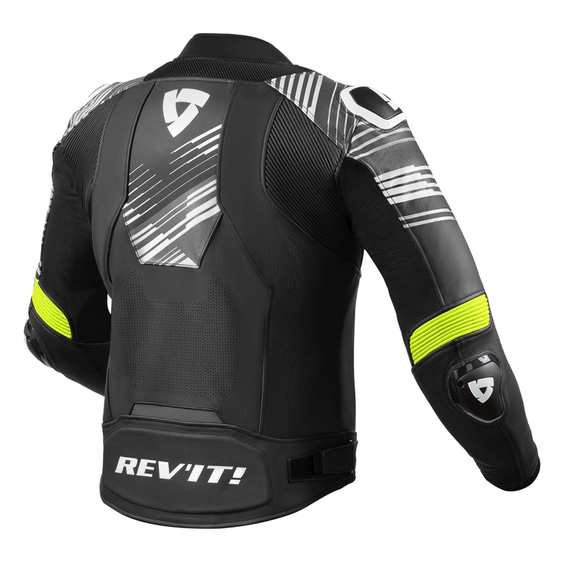 Motociklistička jakna Revit Apex Black-Fluo Yellow rasprodaja