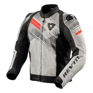 Revit Apex H2O Siva-Fluo crvena Motociklistička jakna rasprodaja