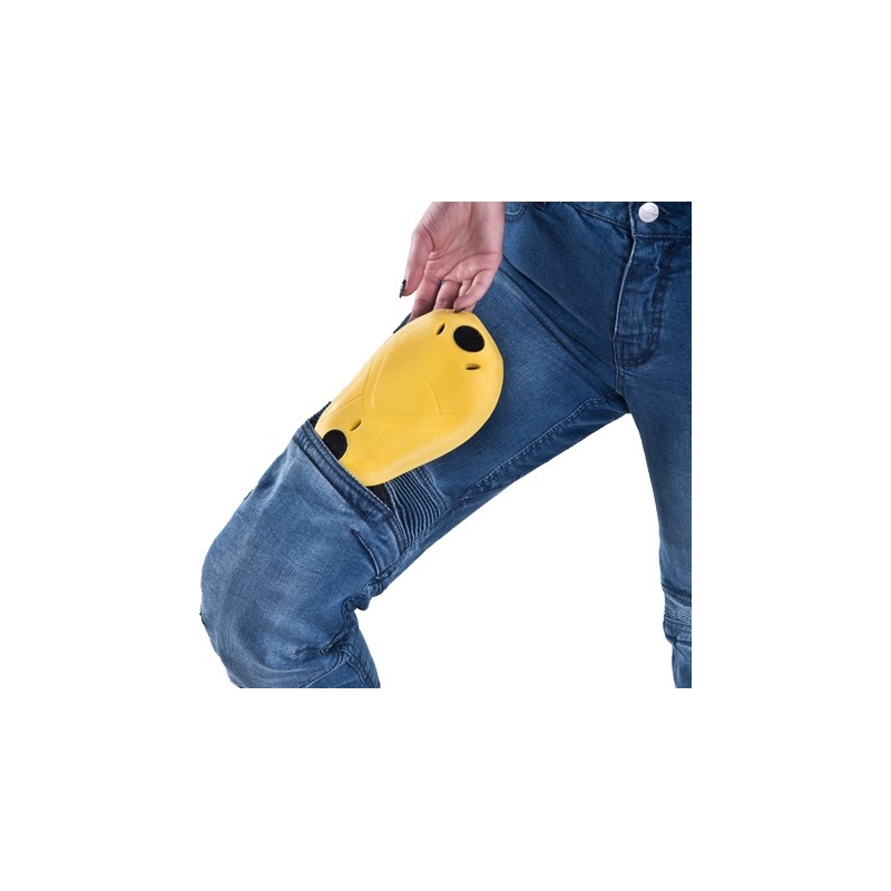 Ženske motociklističke traperice Shima Jess plave