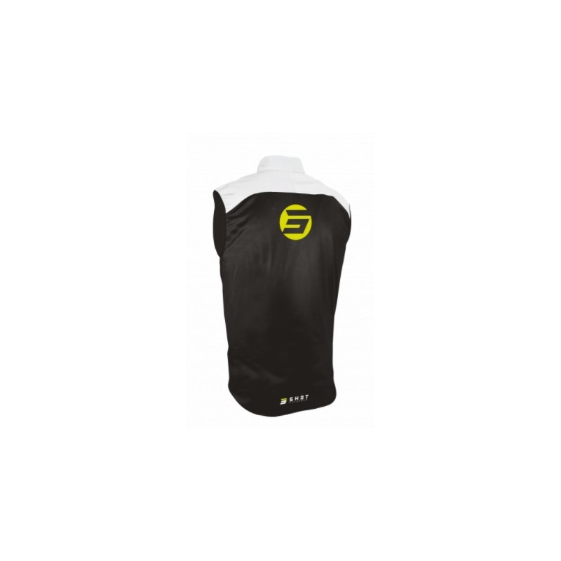 Softshell prsluk Shot Team crno-fluo žuti