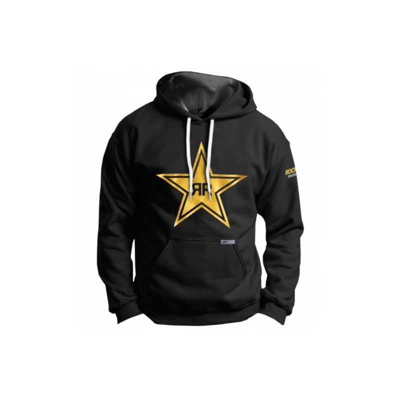 Shot Glams 2.0 Rockstar majica s kapuljačom crna rasprodaja