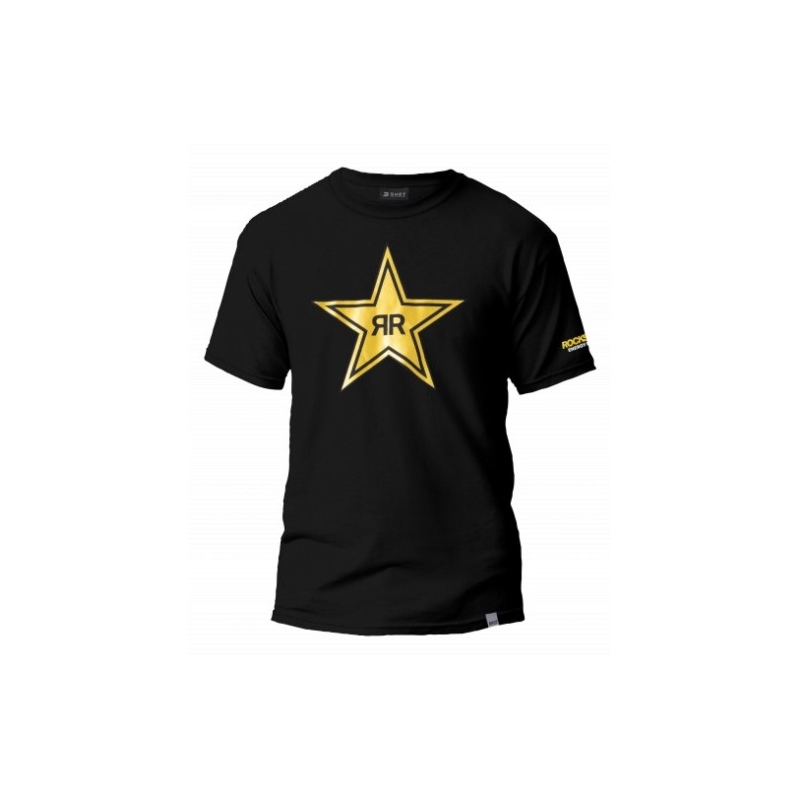 Muška majica Shot Black star 2.0 Rockstar crna