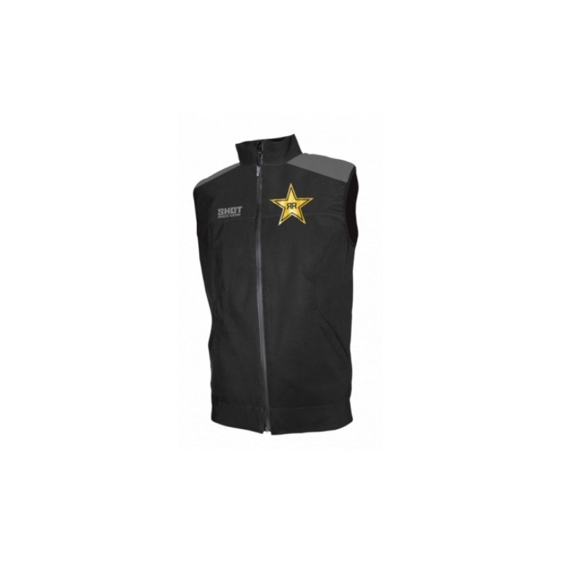 Softshell prsluk Shot Comp 2.0 Rockstar sivo-crni