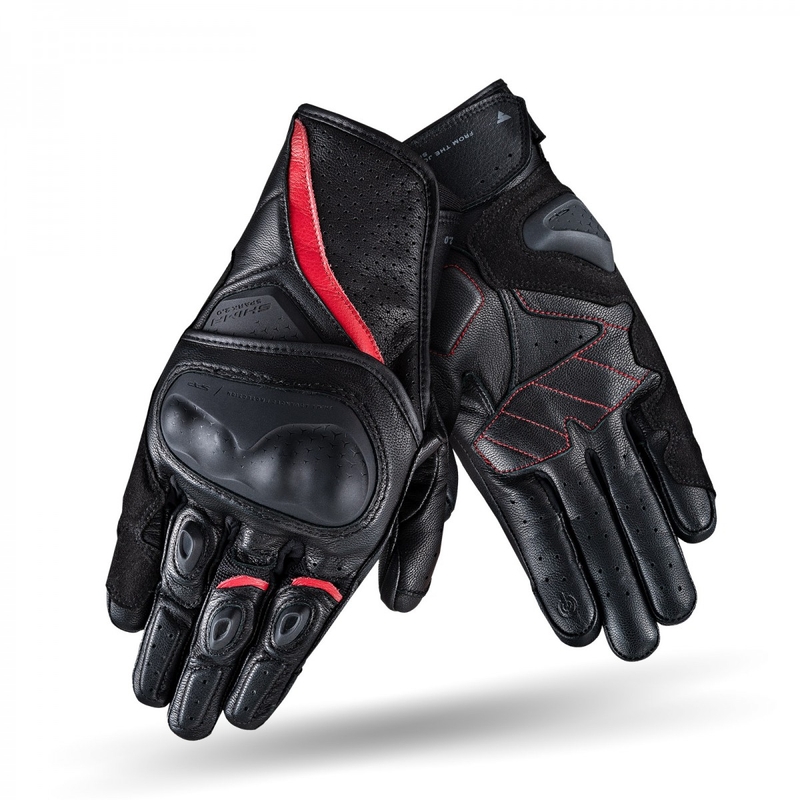 Motociklističke rukavice Shima Spark 2.0 crno-crvene