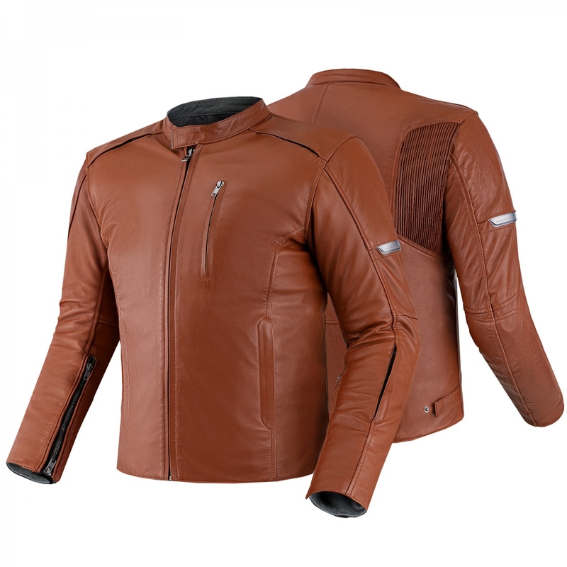 Motociklistička jakna Shima Hunter+ 2.0 svijetlo smeđa