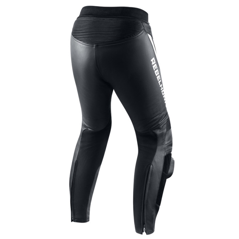 Motorističke hlače Rebelhorn Fighter crno-bijele rasprodaja