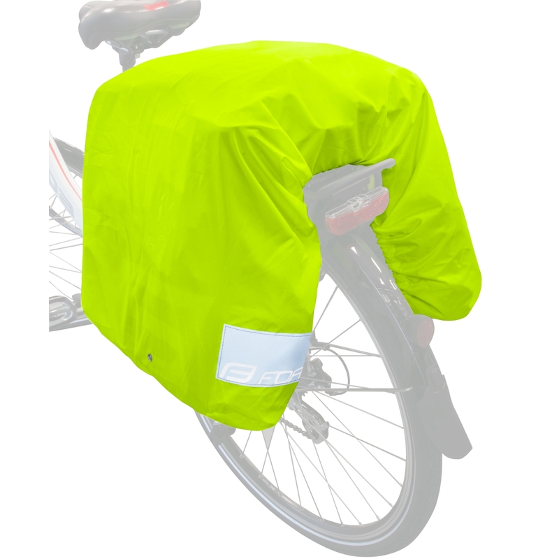 Kabanica za stražnju torbu FORCE Wrap fluo žuta rasprodaja