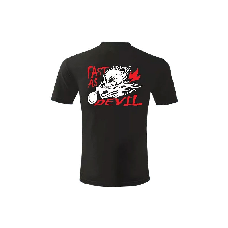Majica s motivom Fast as Devil