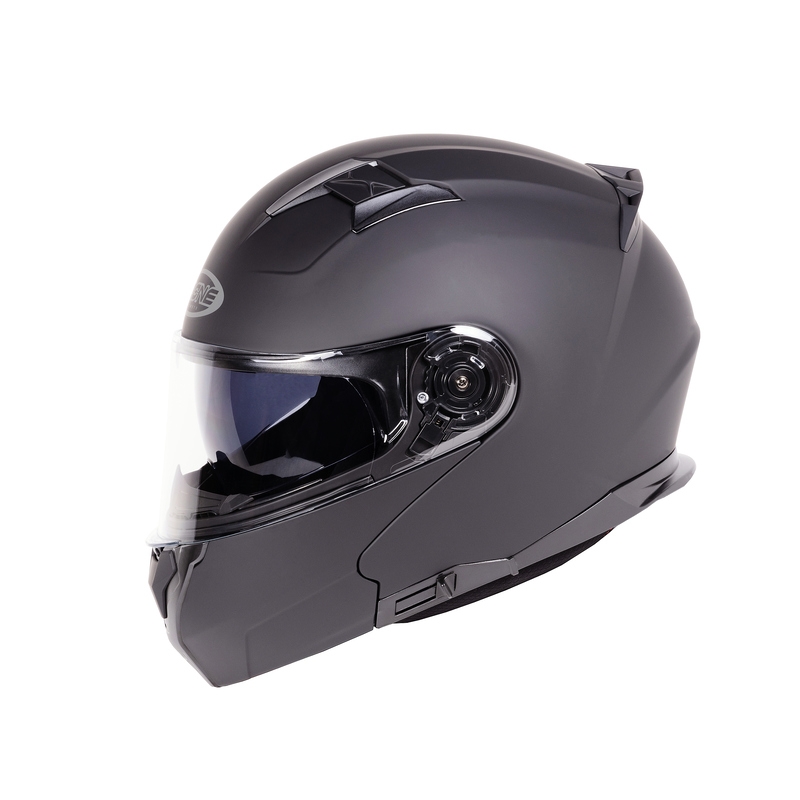 Ozone Flip Up Storm motociklistička kaciga crna mat