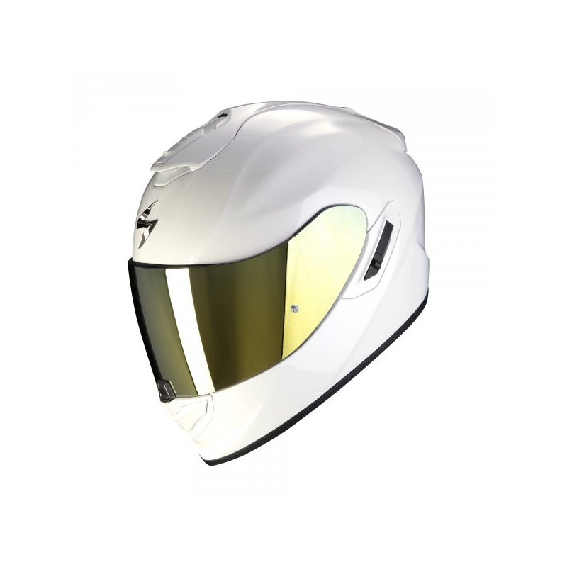 Integralna motociklistička kaciga Scorpion Exo-1400 Air Solid biserno bijela