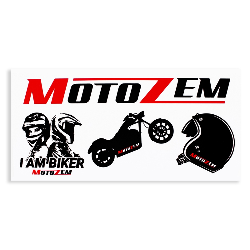 Set naljepnica MotoZem Chopper