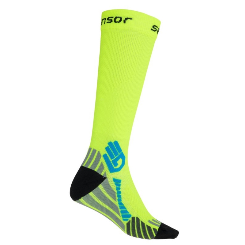 Čarape Sensor Compress fluo žute rasprodaja