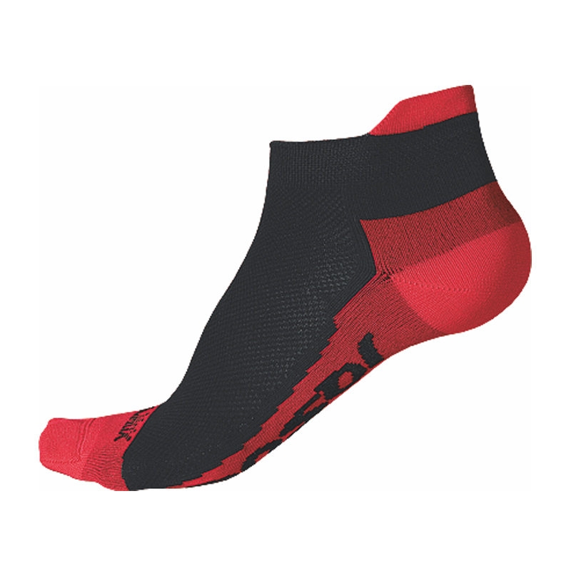 Čarape Sensor Race Coolmax Invisible crno-crvene rasprodaja