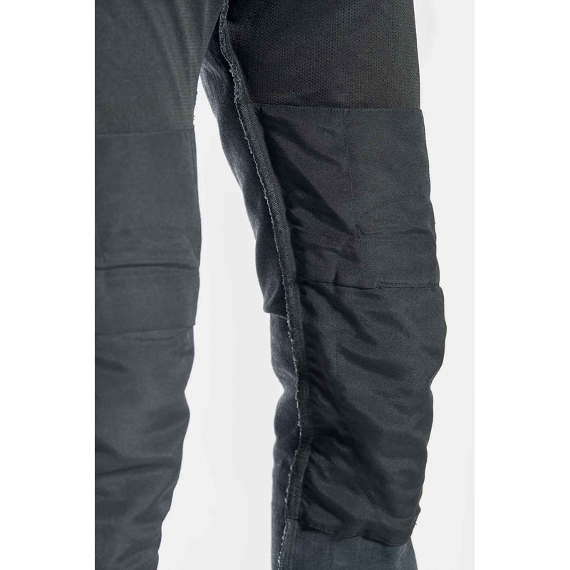 Motorističke traperice PANDO MOTO Robby Slim crne rasprodaja