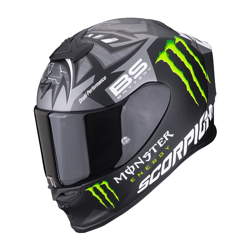Scorpion EXO-R1 Air Fabio Quartararo Monster Replika Integralna motociklistička kaciga siva