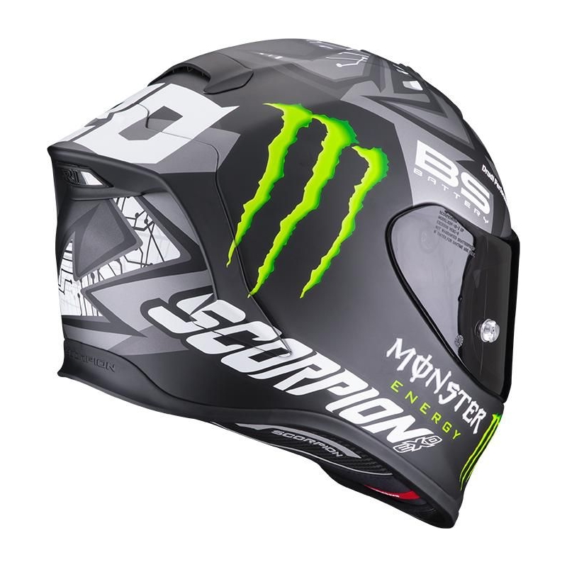 Scorpion EXO-R1 Air Fabio Quartararo Monster Replika Integralna motociklistička kaciga siva