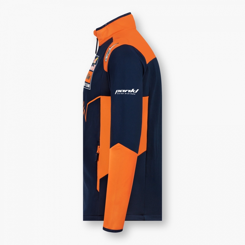 Softshell jakna KTM Red Bull Racing 22 plavo-narančasta rasprodaja