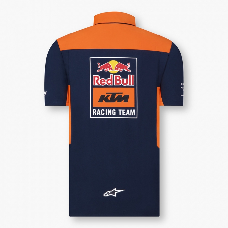 Polo majica KTM Red Bull Racing 22 plavo-narančasta rasprodaja