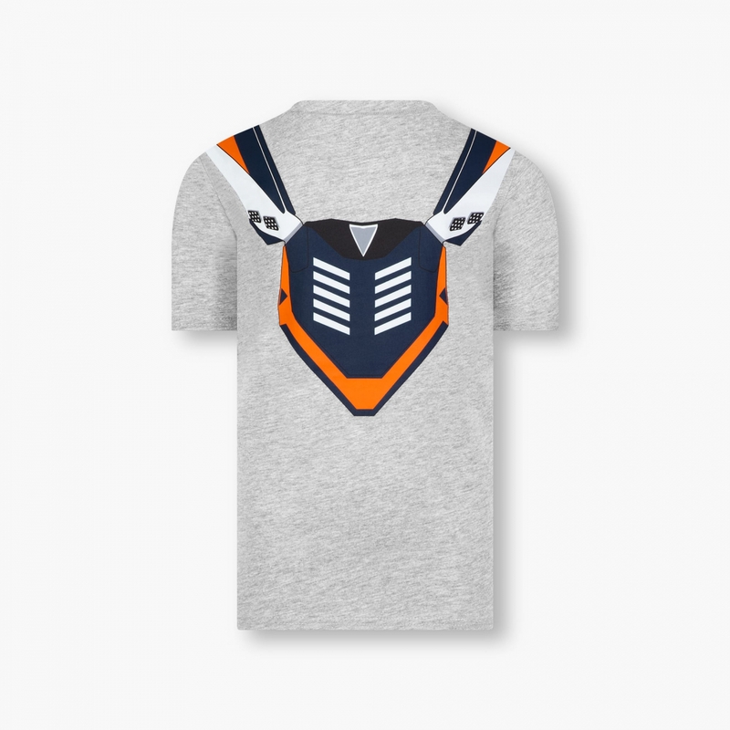 Dječja majica KTM Rock Solid Red Bull siva rasprodaja