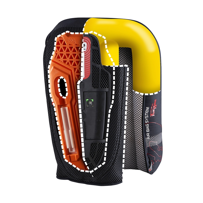 Airbag prsluk Furygan Fury System crni