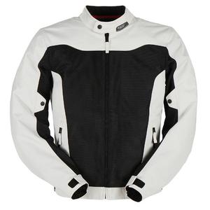 Motociklistička jakna Furygan Mistral Evo 3 crno-bijela