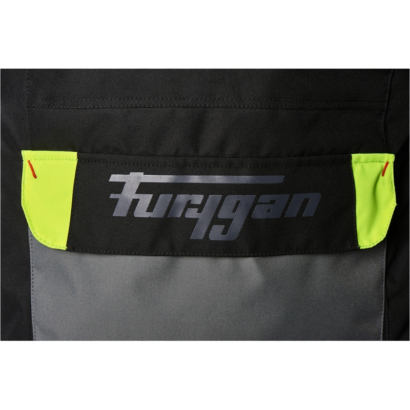 Furygan Apalaches motoristička jakna crno-fluo žuta