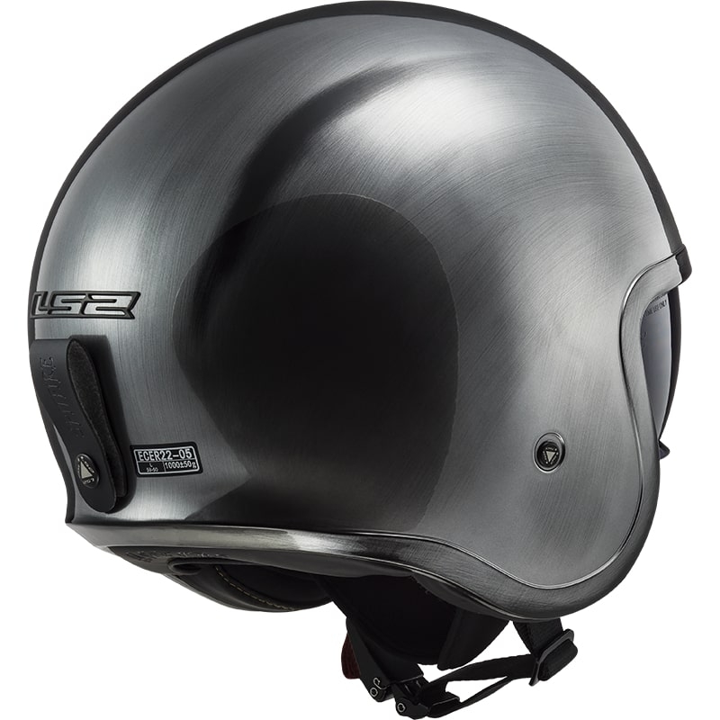 LS2 OF599 Spitfire Jeans Titanium otvorena motociklistička kaciga