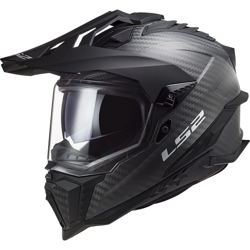 Enduro kaciga LS2 MX701 Explorer C Solid Carbon black mat