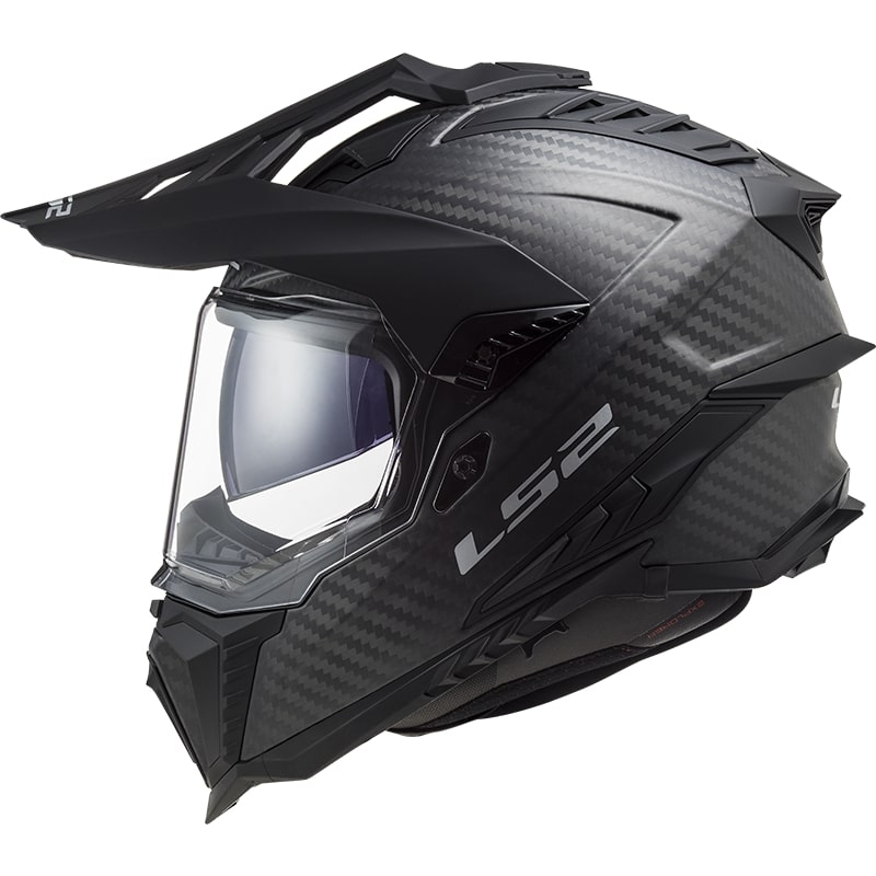 Enduro kaciga LS2 MX701 Explorer C Solid Carbon black mat