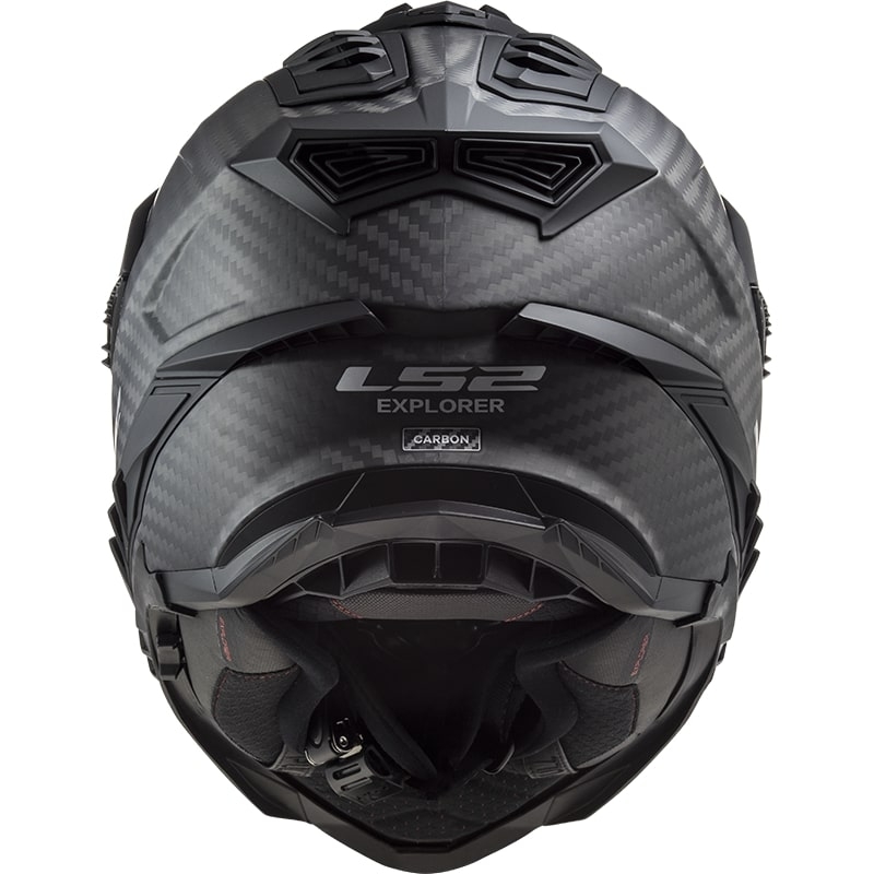 Enduro kaciga LS2 MX701 Explorer C Solid Carbon black mat