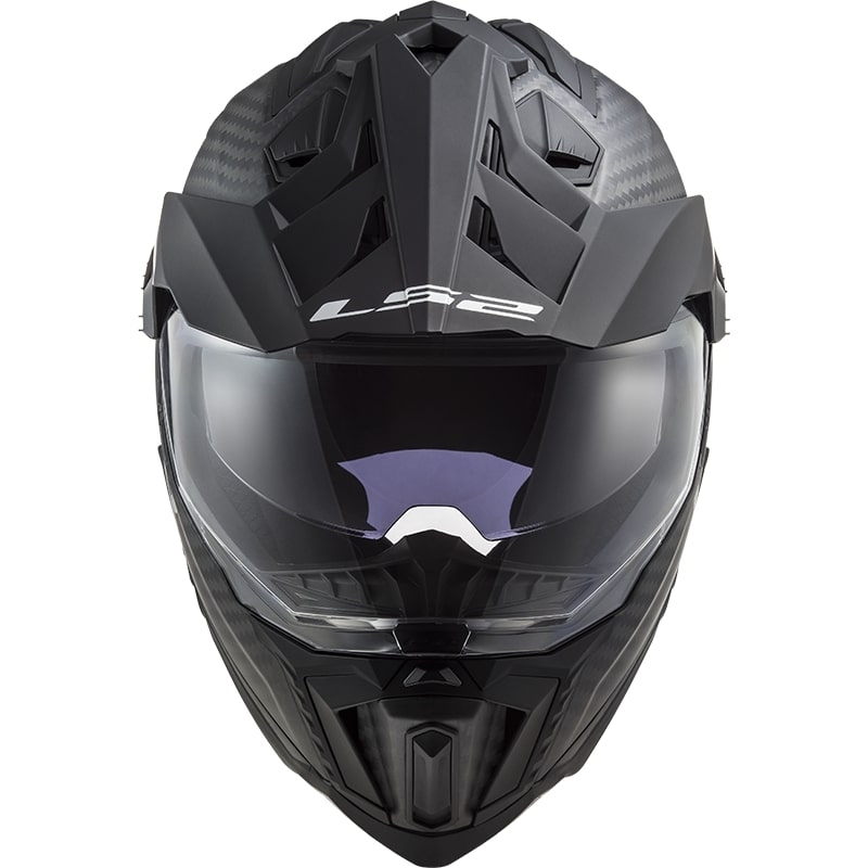 Enduro kaciga LS2 MX701 Explorer C Solid Carbon black mat