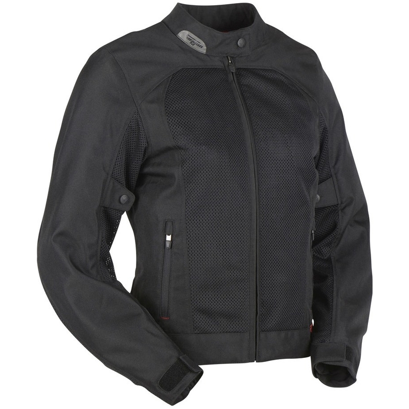 Ženska motoristička jakna Furygan Genesis Mistral Lady Evo 2 crna