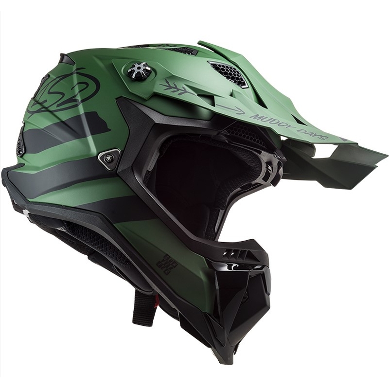 Motocross kaciga LS2 MX700 Subverter Cargo zelena mat