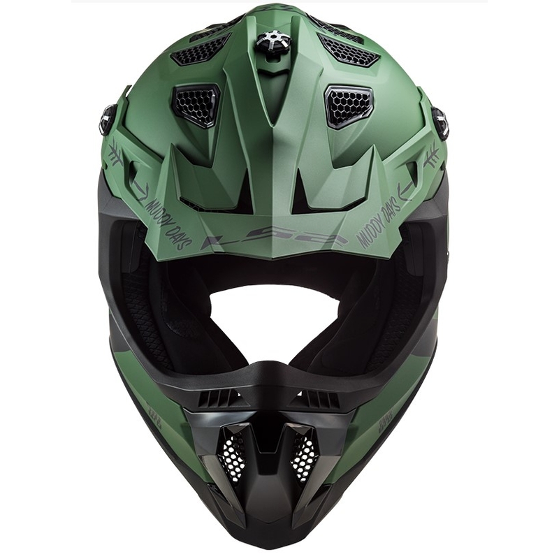 Motocross kaciga LS2 MX700 Subverter Cargo zelena mat