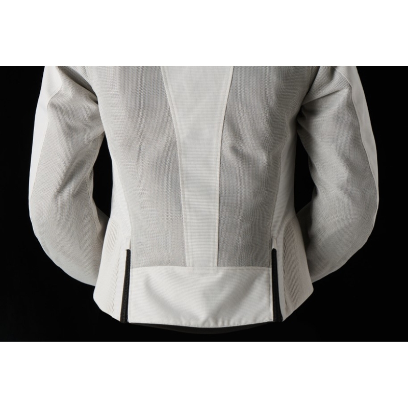 Ženska motoristička jakna Furygan Genesis Mistral Lady Evo 3 bijela